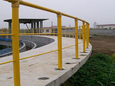 大连玻璃钢污水厂护栏