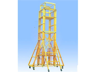 大连玻璃钢绝缘升降合梯